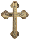 5" Roman Cross Including Four Holy Land Essences