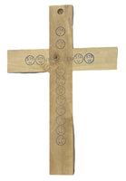 6.5" Latin Cross Including Four Holy Land Essences