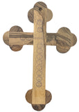 6.5" Roman Cross Including Four Holy Land Essences