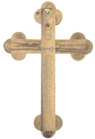 10" Roman Cross Including Four Holy Land Essences
