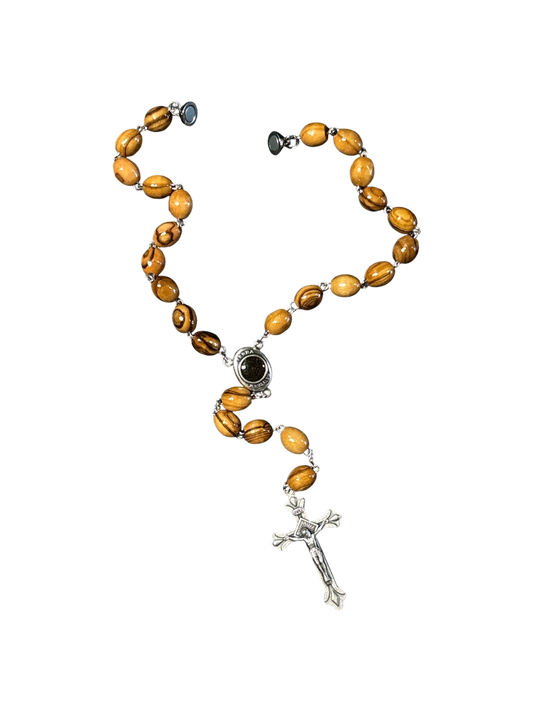 Olive Wood Car Rosary