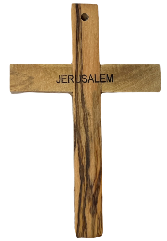 6.5" Latin Cross with mother of pearl