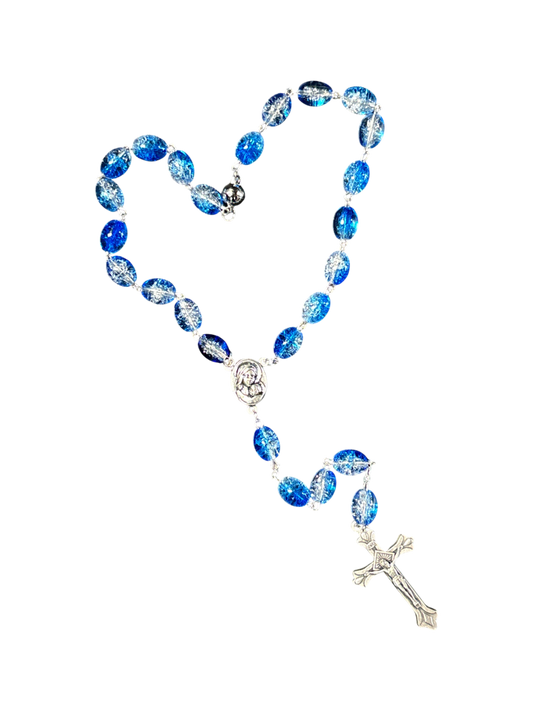 Blue Car Rosary