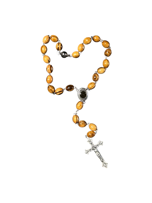 Olive Wood Car Rosary