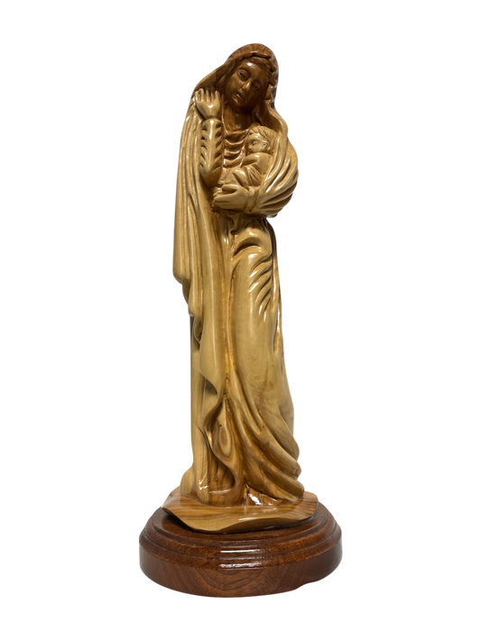 Virgin Mary holding baby Jesus