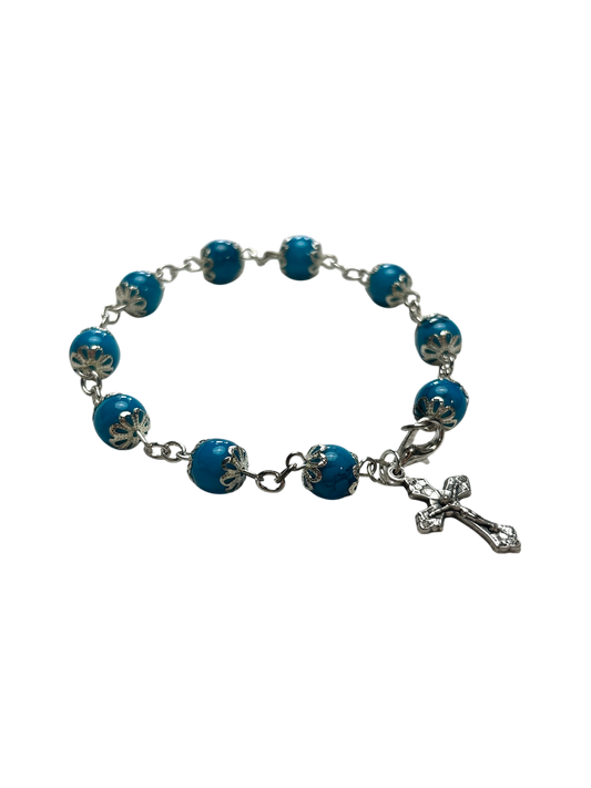 Blue Coral Bracelet