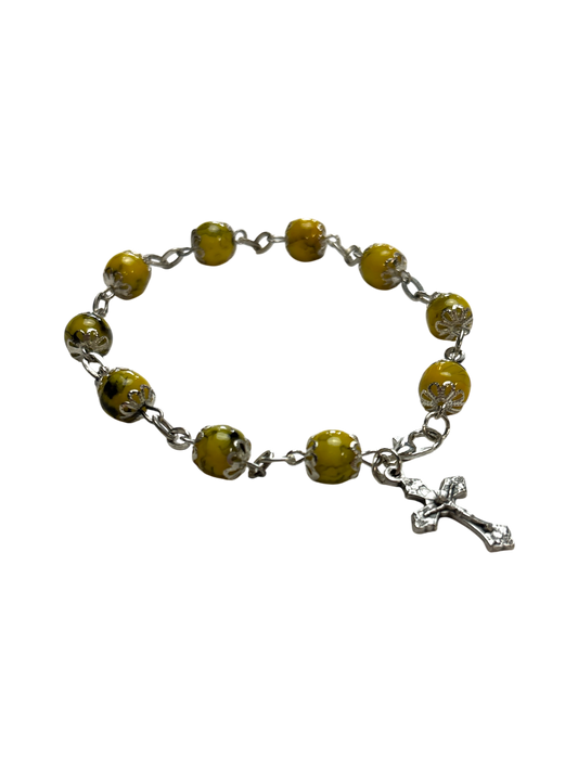 Yellow Coral Bracelet