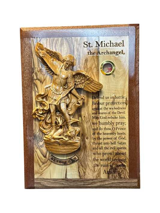 Saint Michael prayer Plate