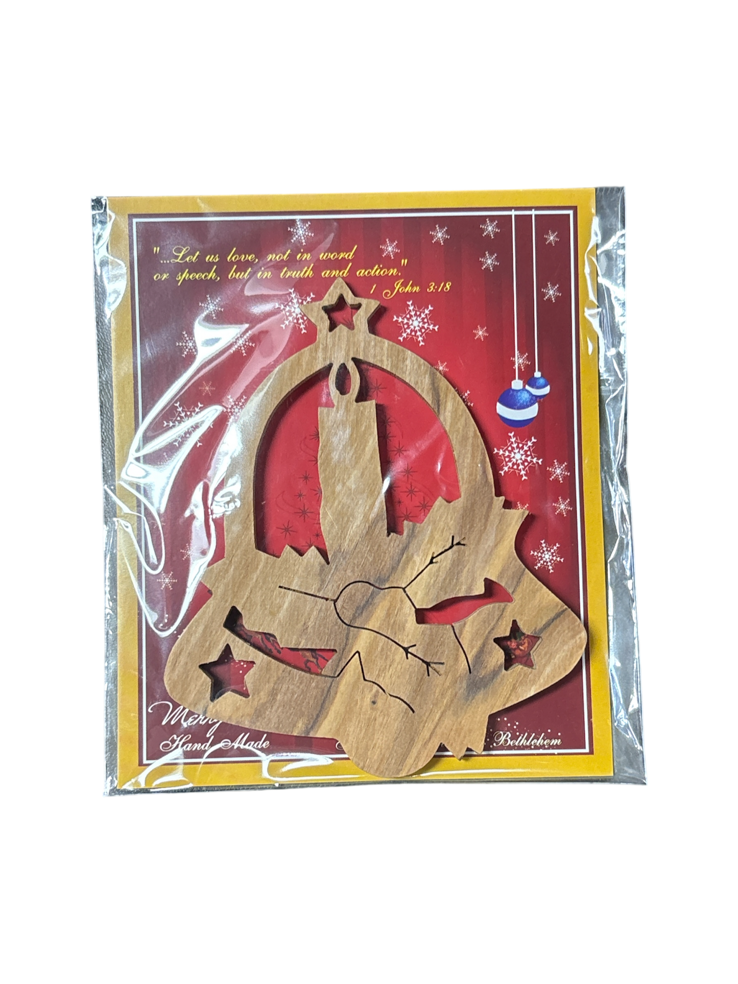Candle Christmas Ornament