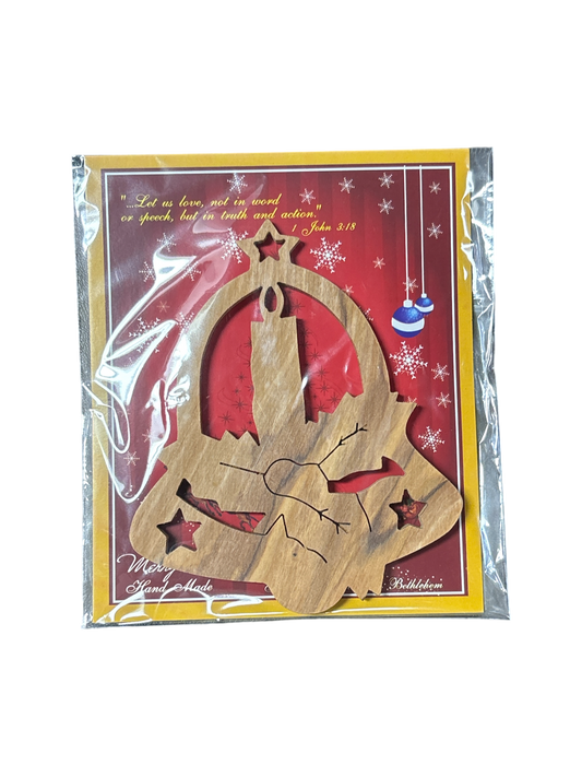 Candle Christmas Ornament