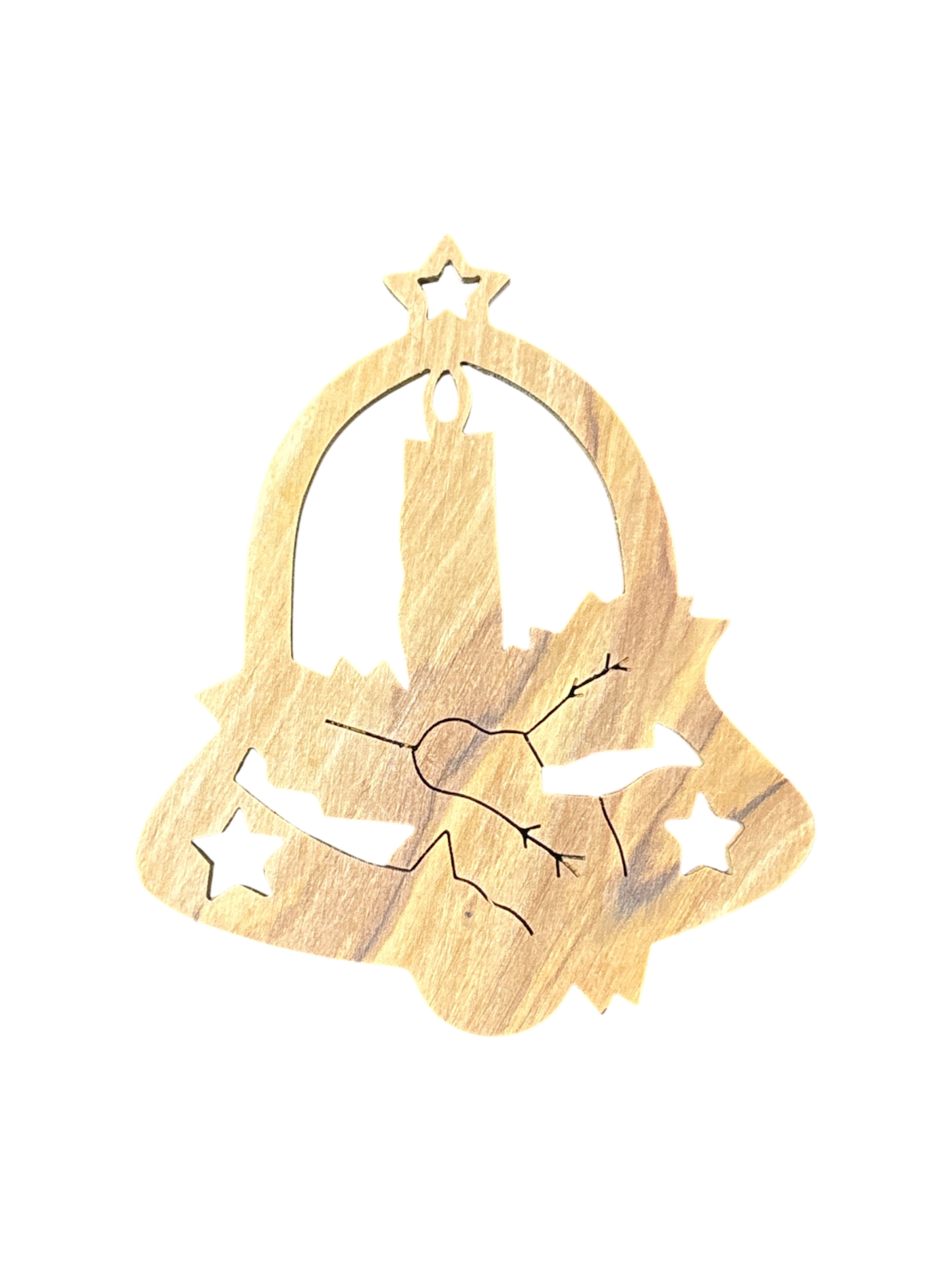 Candle Christmas Ornament