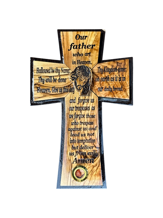 Our Father Prayer Cross