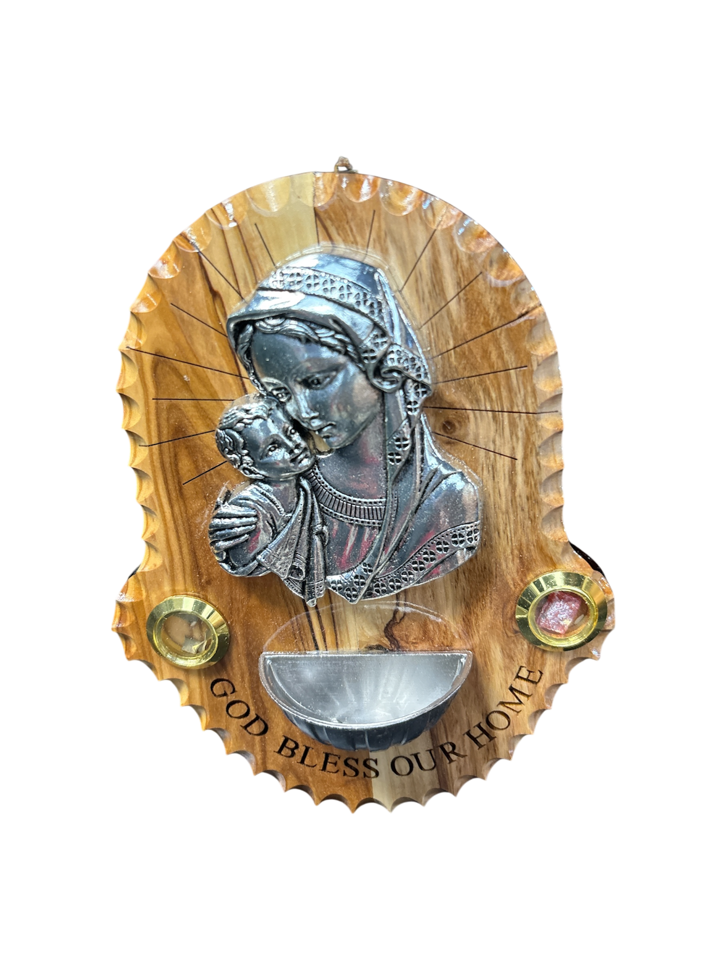 Virgin Mary Wall Plaque