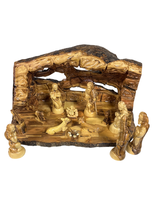 Large Detailed Nativity Set