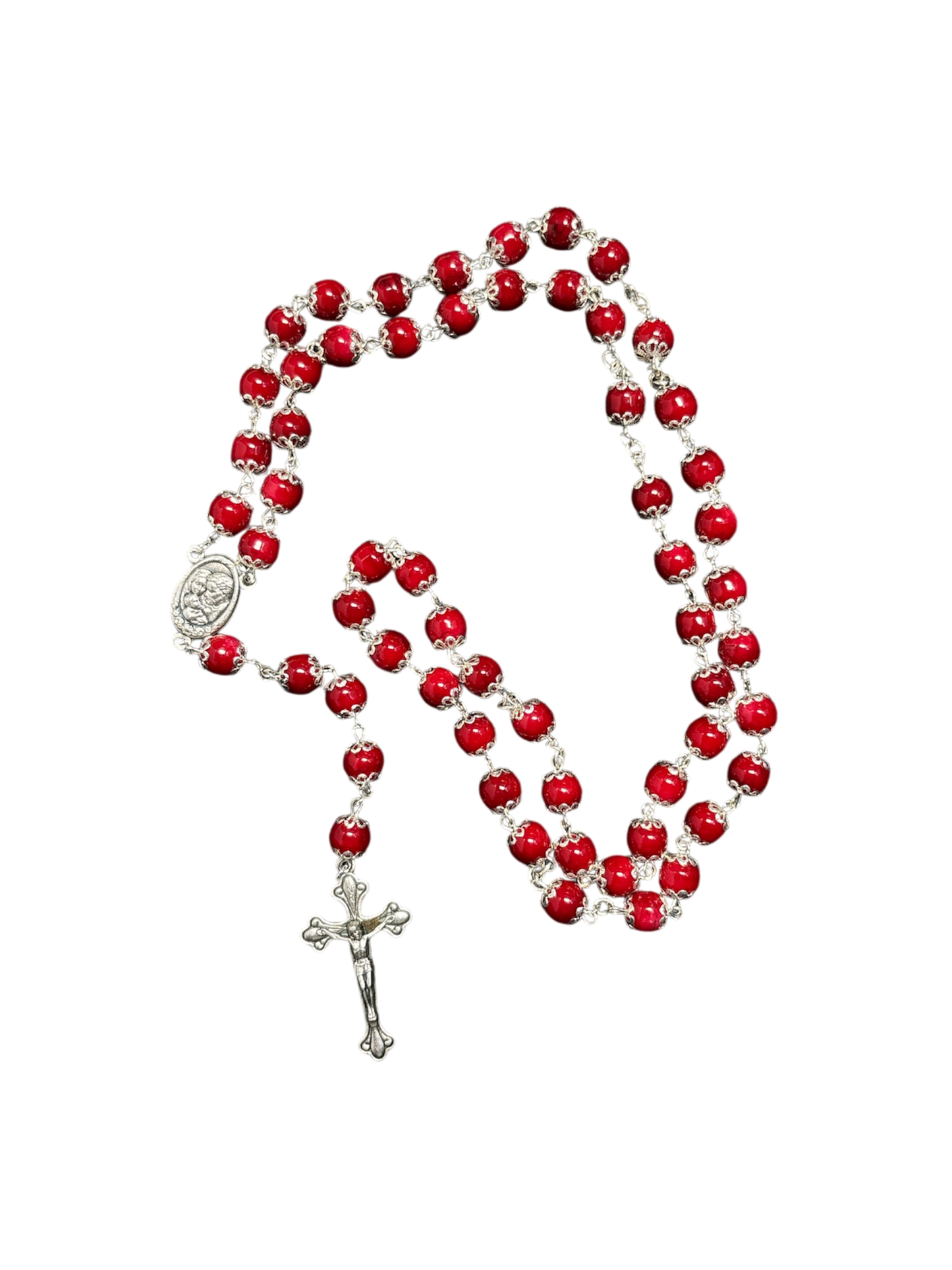 Red Coral Rosary
