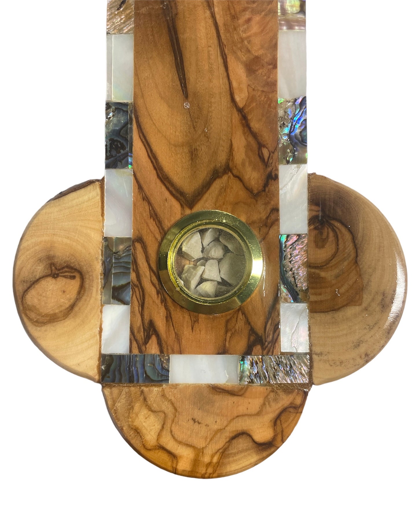 22" Roman Cross with Mother of Pearl