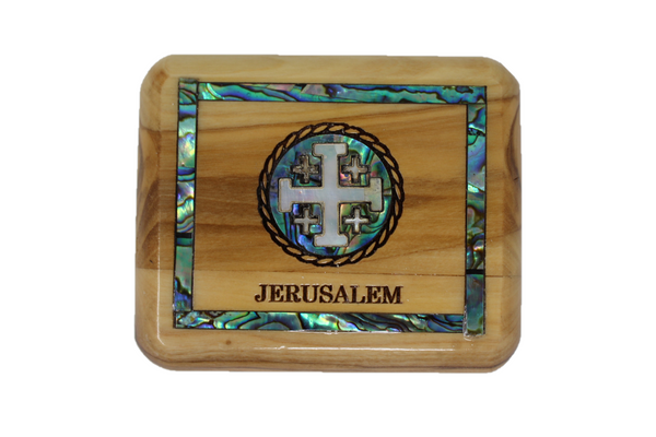 Jerusalem Cross Jewelry Box