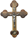 5" Roman Cross Including one Holy Land Essences