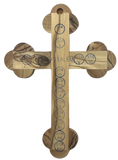 5" Roman Cross Including Four Holy Land Essences