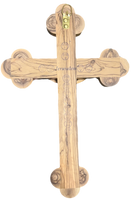 15" Roman Cross with mother of pearl