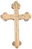 15" Roman Cross with mother of pearl