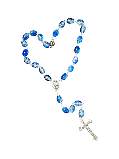 Blue Car Rosary