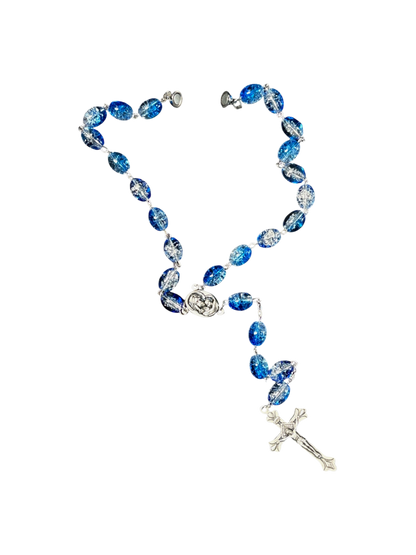 Blue Car Rosary