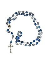 Blue crystal Rosary