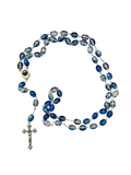 Blue crystal Rosary