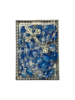 Blue crystal Rosary