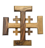 4.5" plain Jerusalem Cross