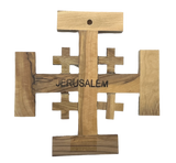 6" Mother of Pearl Jerusalem Cross