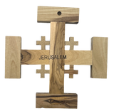 4.5" plain Jerusalem Cross