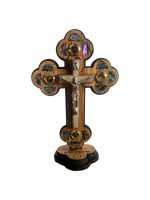 6.5" Roman Cross With Stand