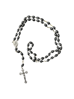 Oval Hematite Rosary