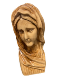 Virgin Mary Face Statue