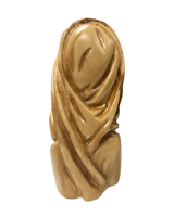 Virgin Mary Face Statue