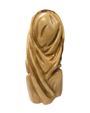 Virgin Mary Face Statue