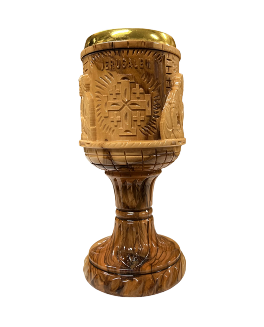 Detailed Last Supper Chalice