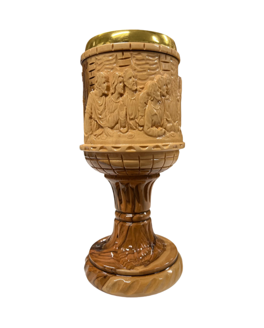 Detailed Last Supper Chalice