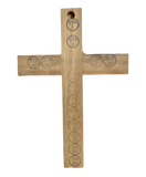 5" Latin Cross Including Four Holy Land Essences