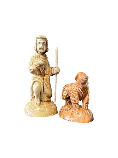 Nativity Set with Music Box