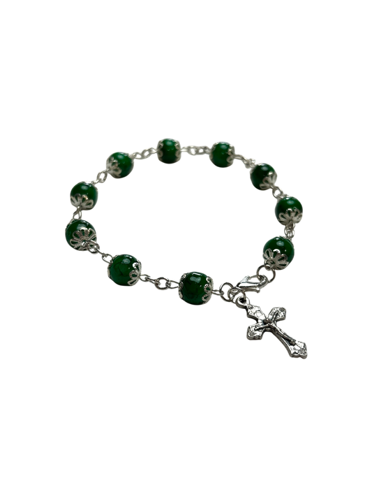 Green Coral Bracelet