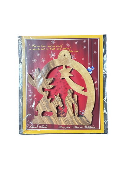 Flight to Egypt Star Christmas Ornament