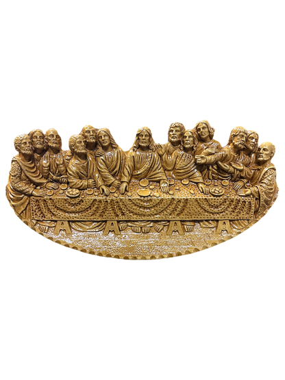 Oval Last Supper with the Stations of the Cross