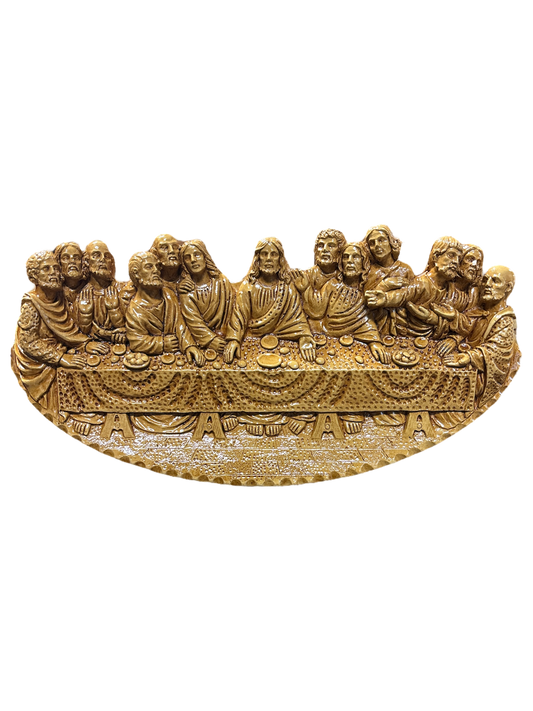 Oval Last Supper with the Stations of the Cross