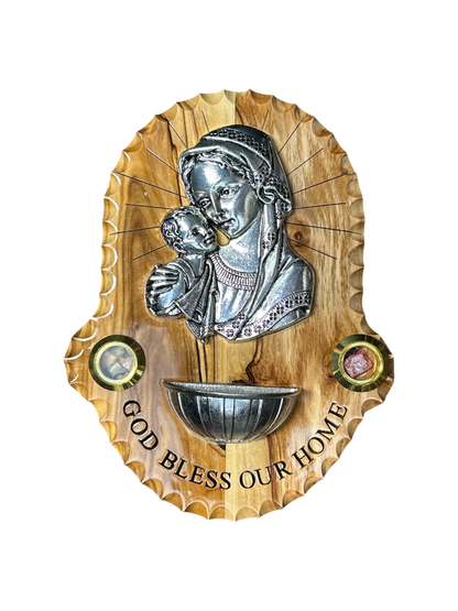 Virgin Mary Wall Plaque