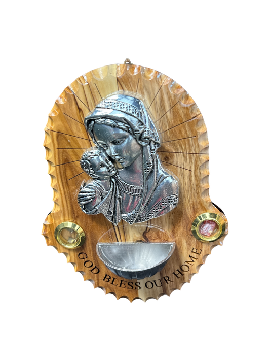 Virgin Mary Wall Plaque