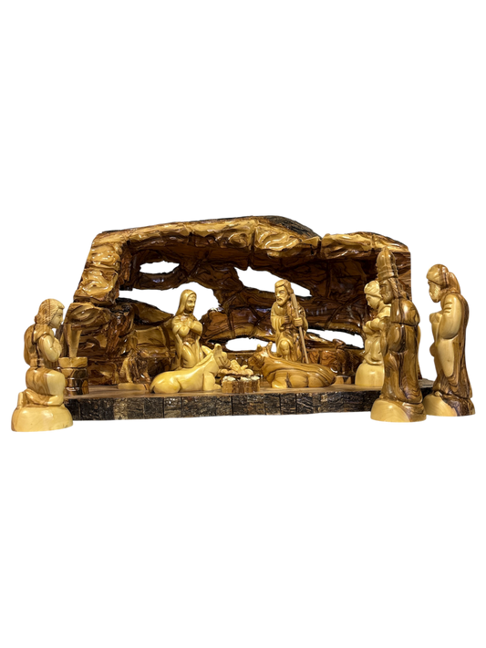 Large Detailed Nativity Set