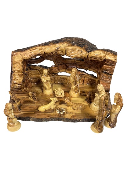 Large Detailed Nativity Set